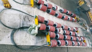 PIPE CRADLES DUBAI-24 inch pipe rigging-pipe lowering cradle